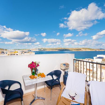 세인트폴스베이 Penthouse With Seaview Terrace 아파트 외부 사진