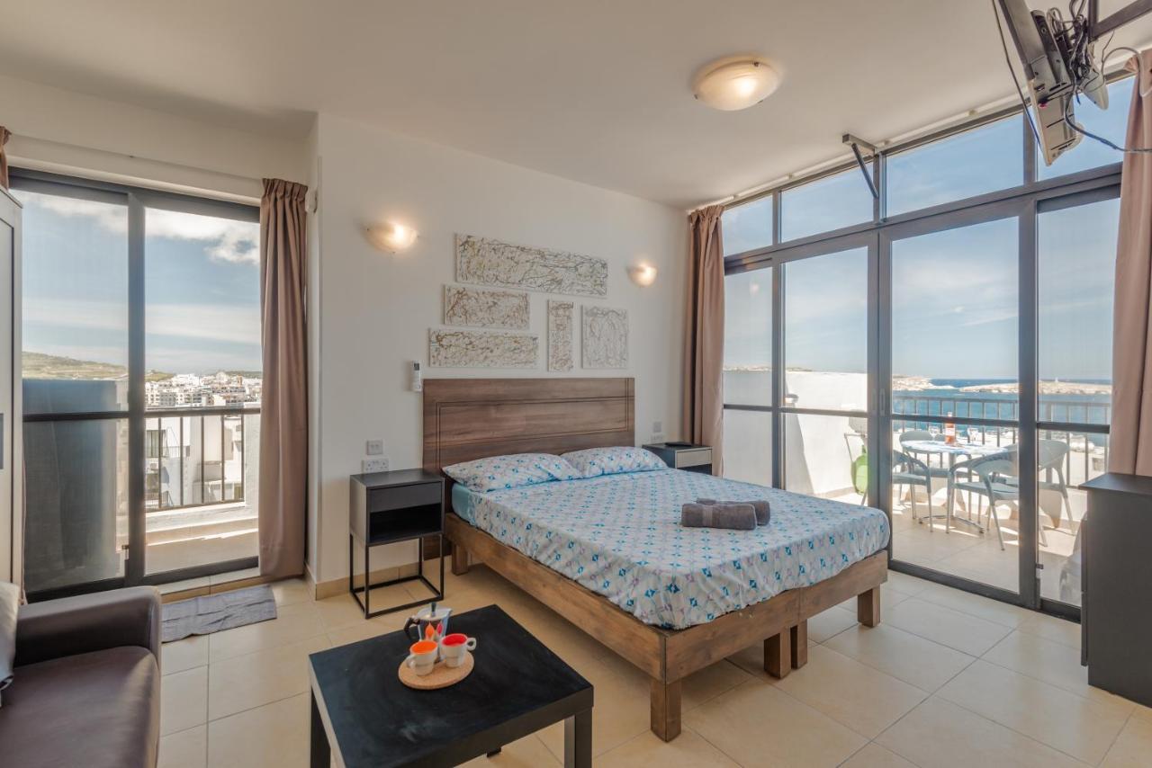 세인트폴스베이 Penthouse With Seaview Terrace 아파트 외부 사진